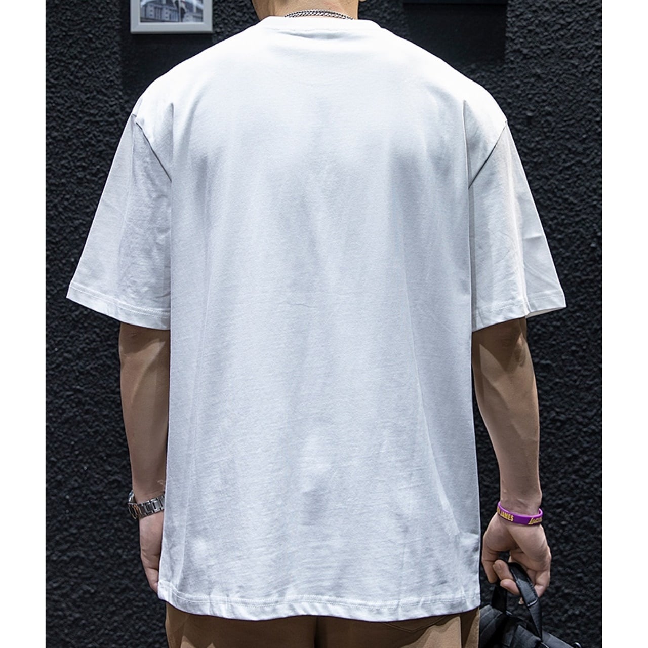 Two-Tone Casual T-Shirt HL1726