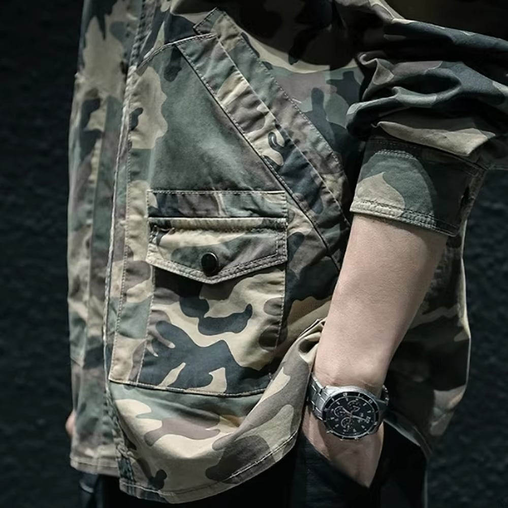 Camouflage pattern shirt HL2450