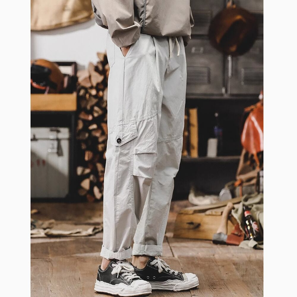 Casual straight pants HL2374