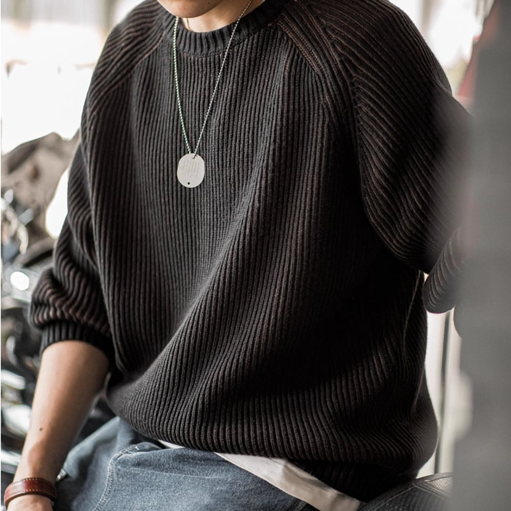 Striped knit tops HL2405