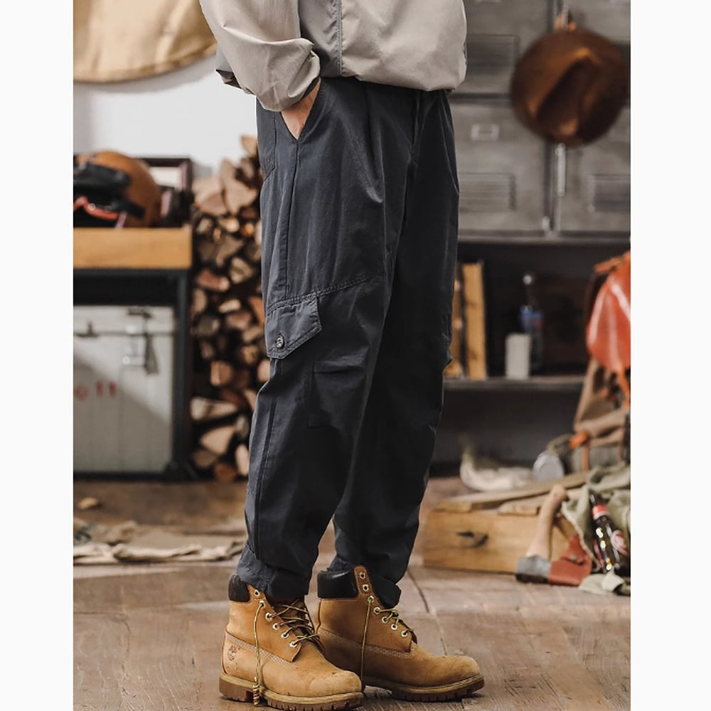 Casual straight pants HL2374