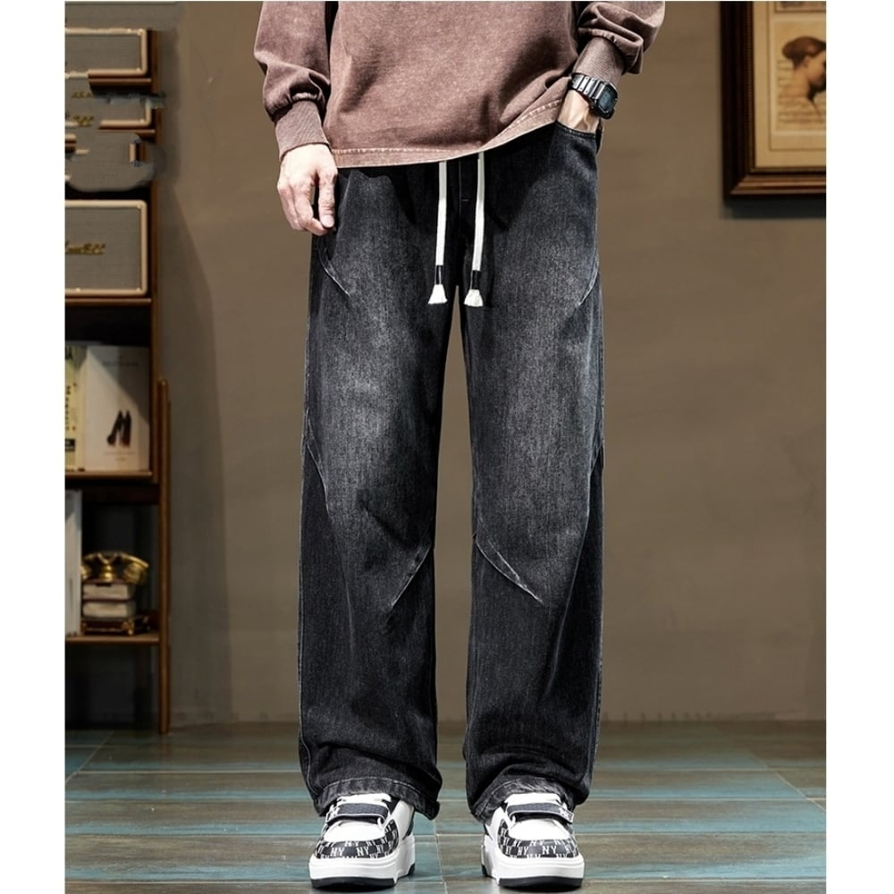Straight casual denim jeans HL2358