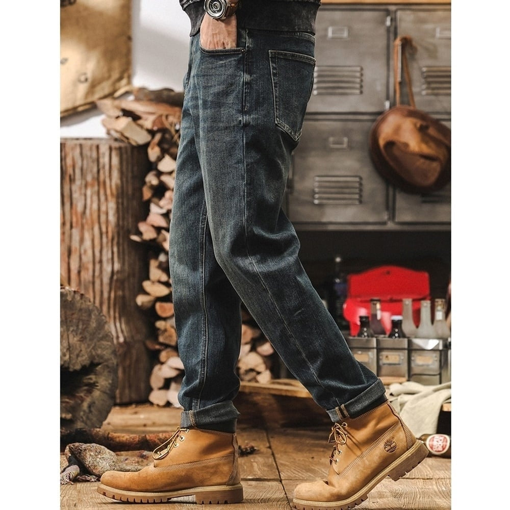Straight denim jeans HL2410