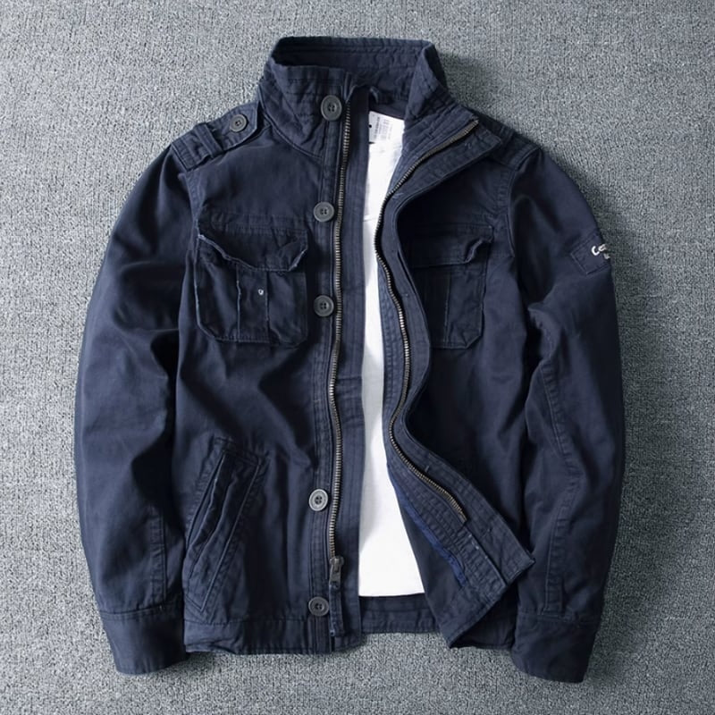 Stand collar casual jacket HL2235