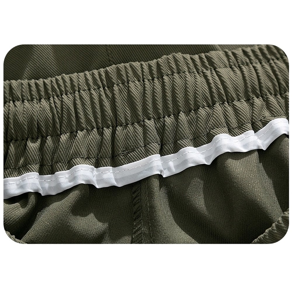 Multi-pocket wide pants HL2297