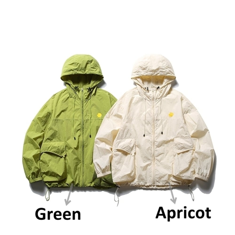 Casual nylon parka HL2388