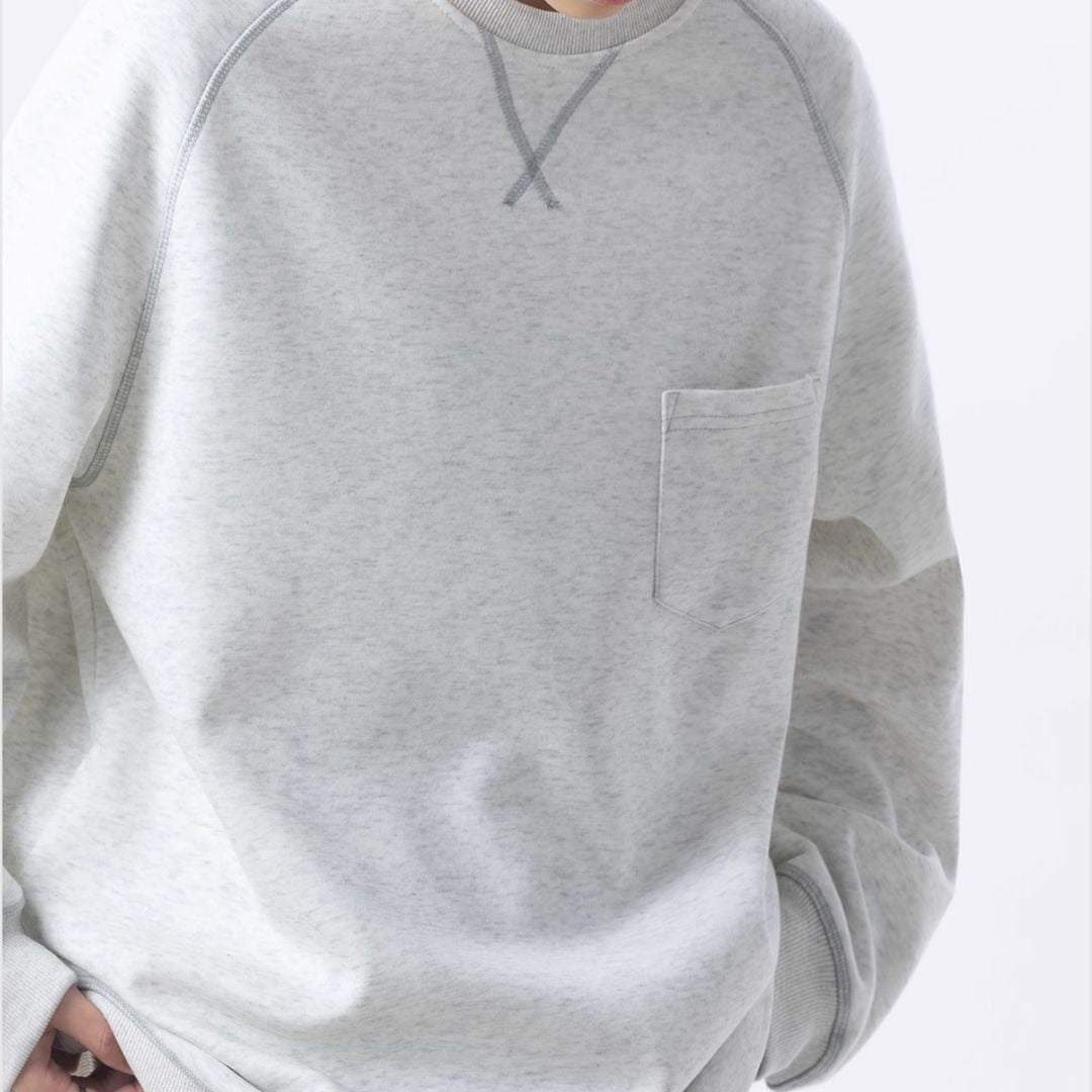Round neck sweatshirt H2404