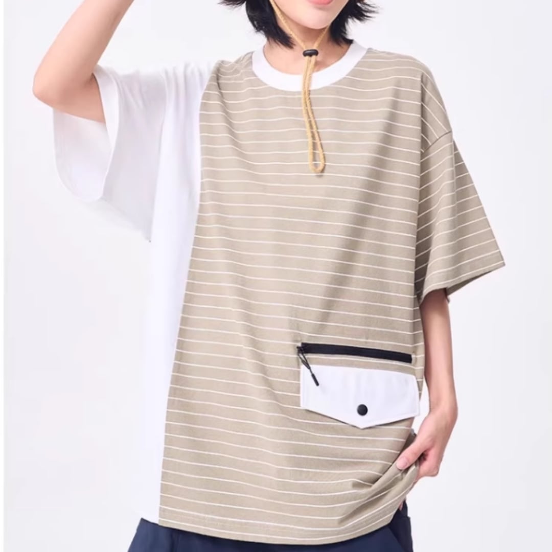 Casual Striped T-shirt HL2021