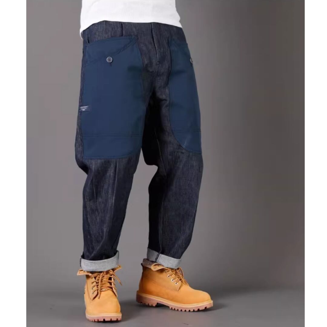 Casual Tapered Denim Pants HL1974