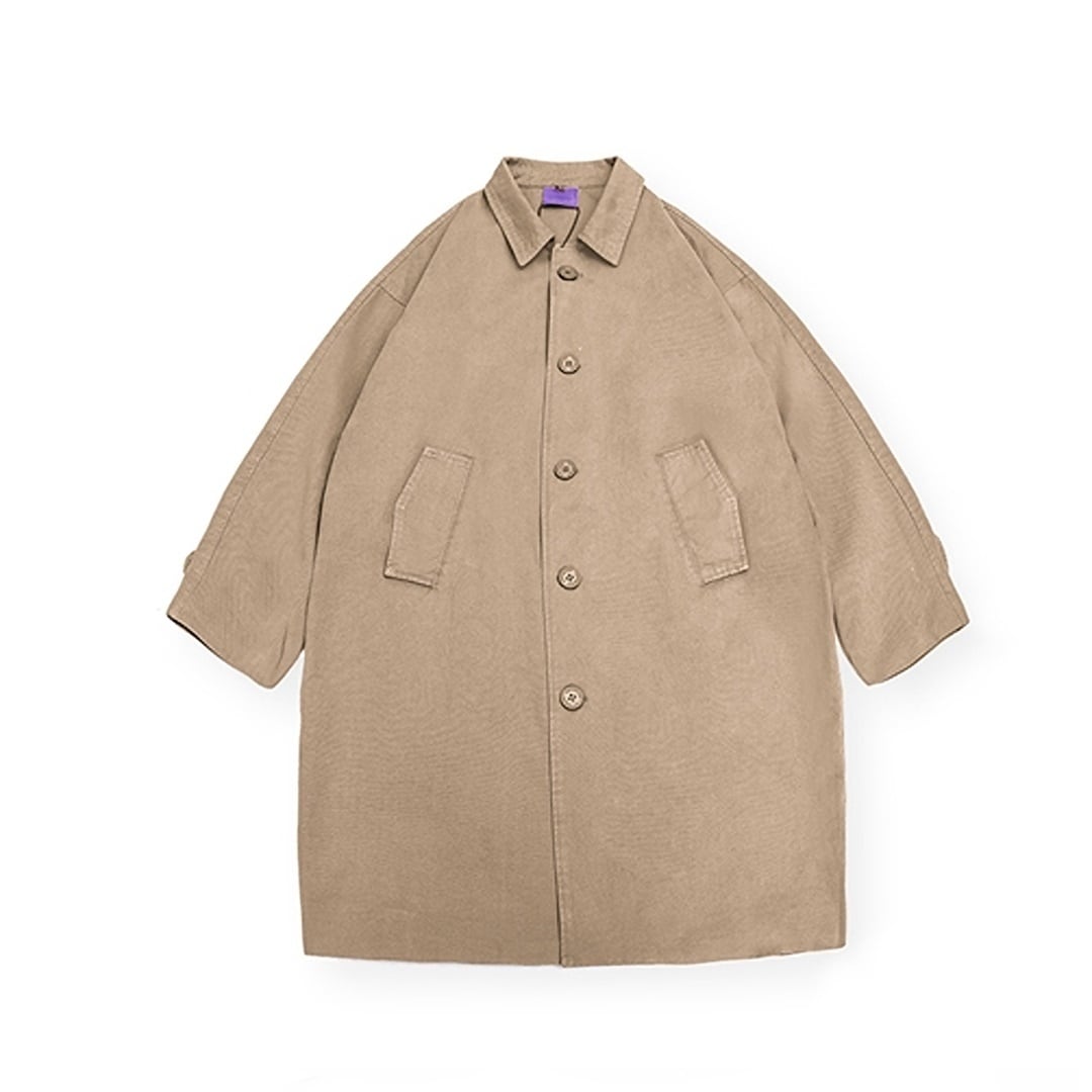 Mid-Length Coat with Quilted Liner HL1893