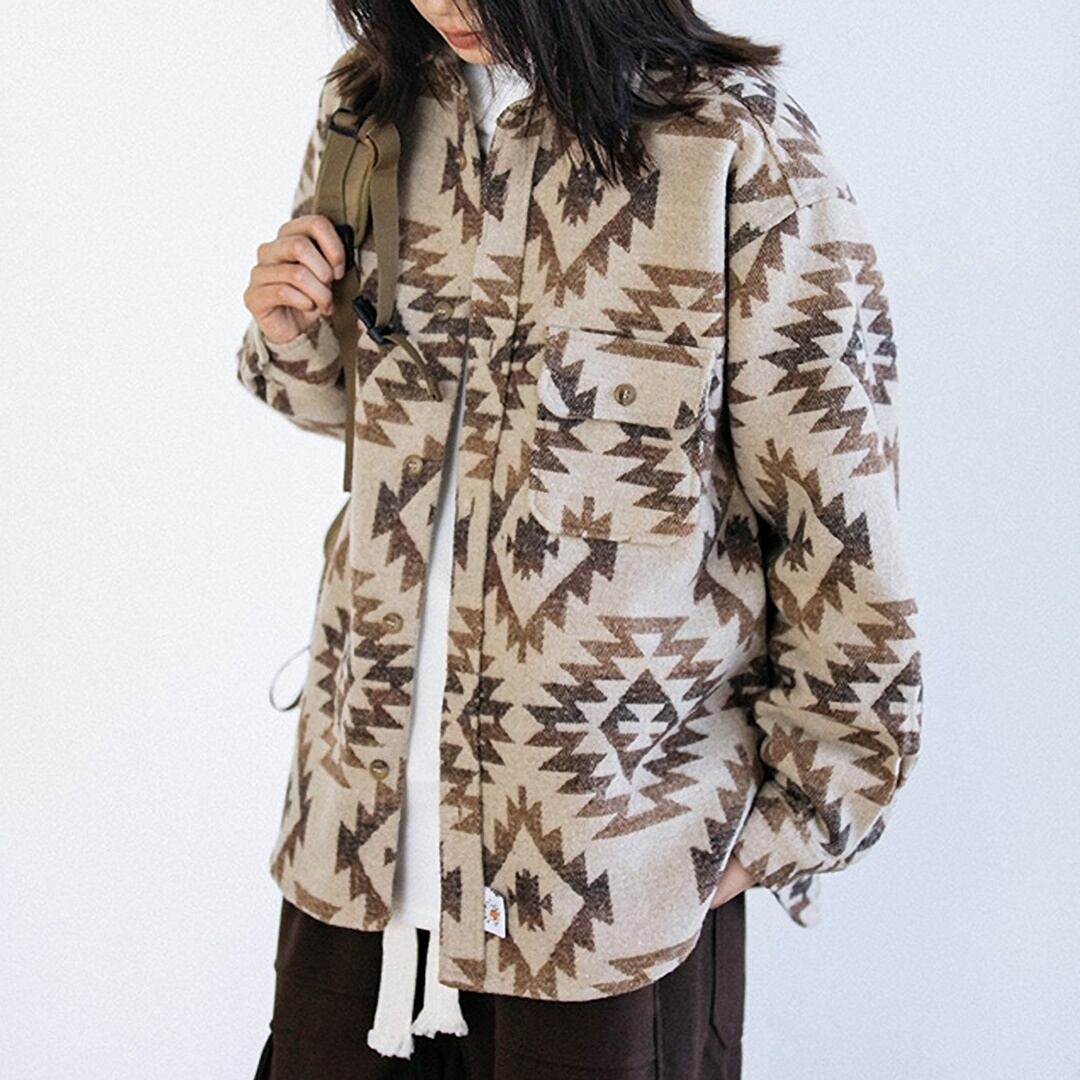 Ethnic Style Shirt Jacket HL1959