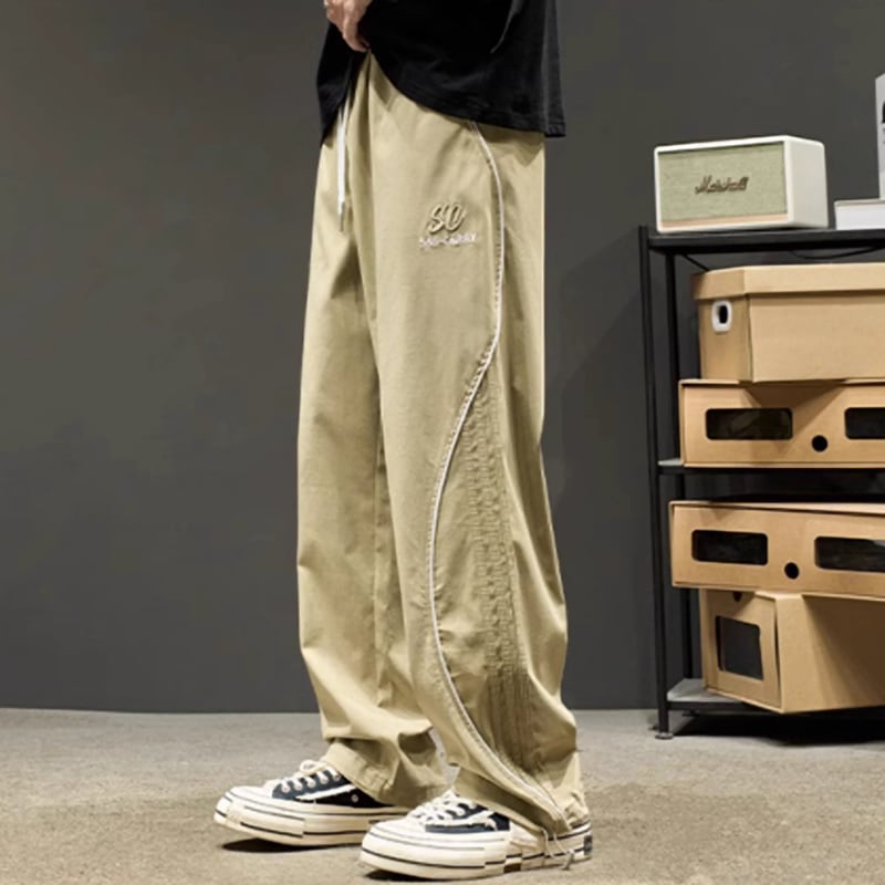 Loose Casual Straight Pants HL1845