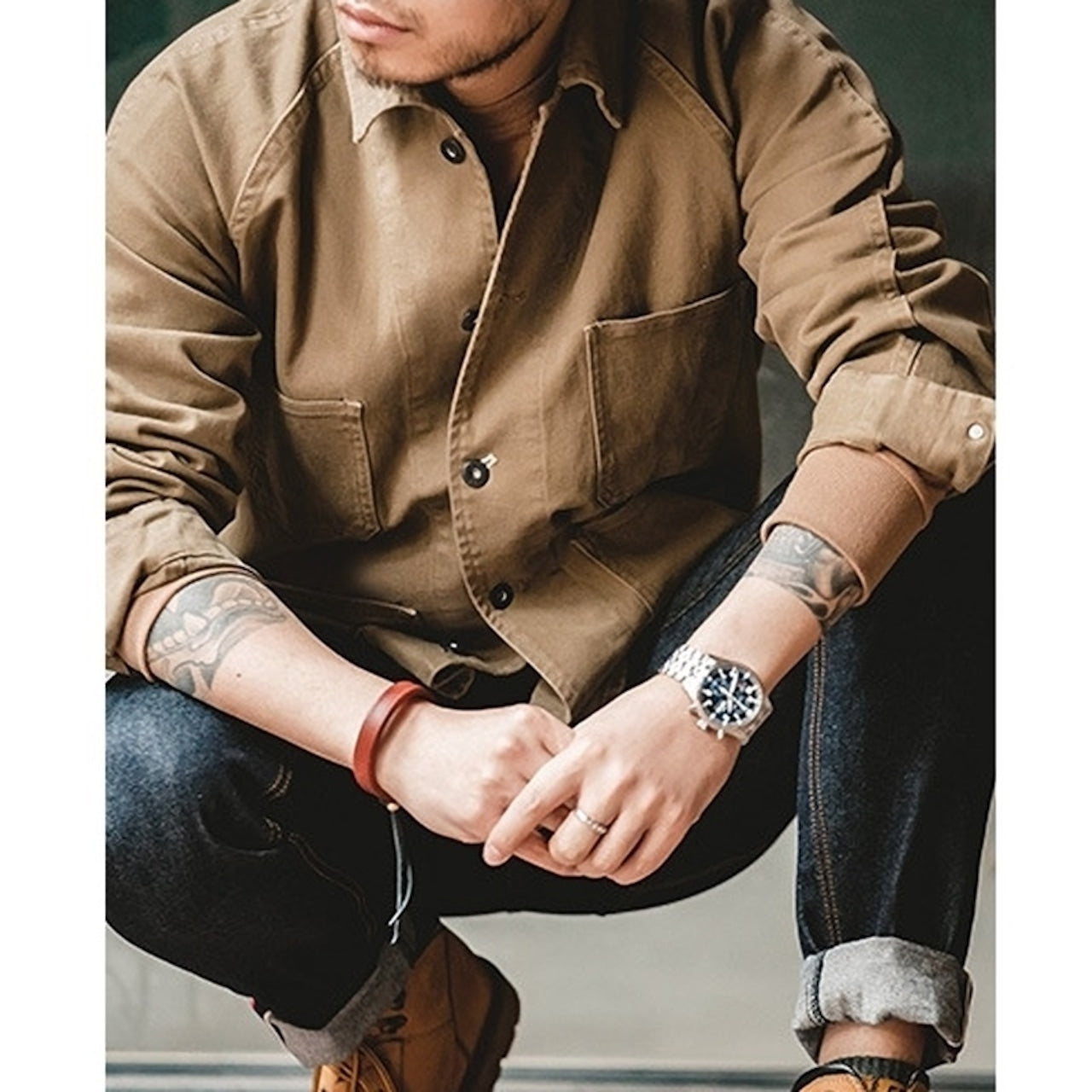 Casual Shirt Jacket HL1544