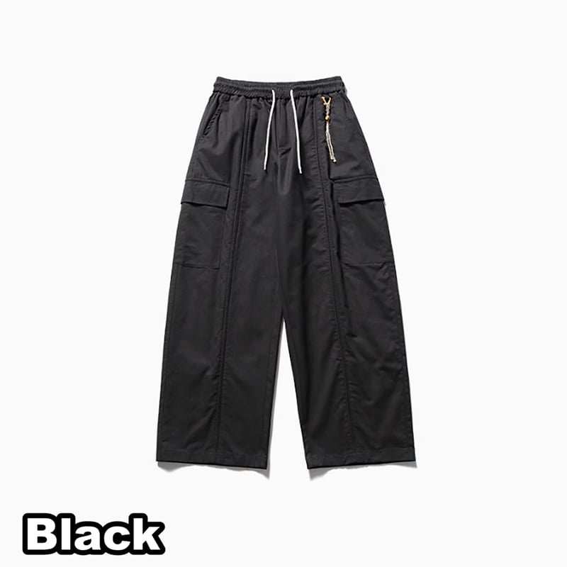 Loose straight pants HL2198