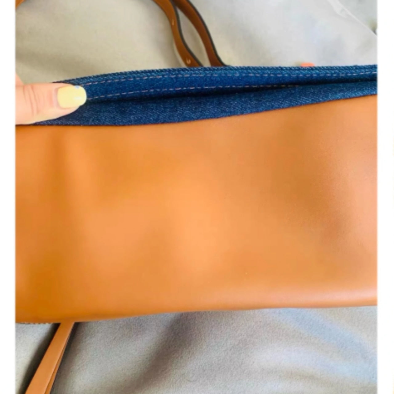 Denim Shoulder Bag D0034