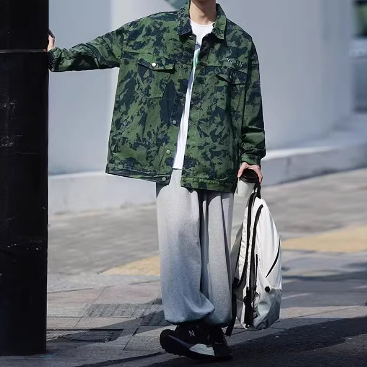 Camouflage military jacket HL1858