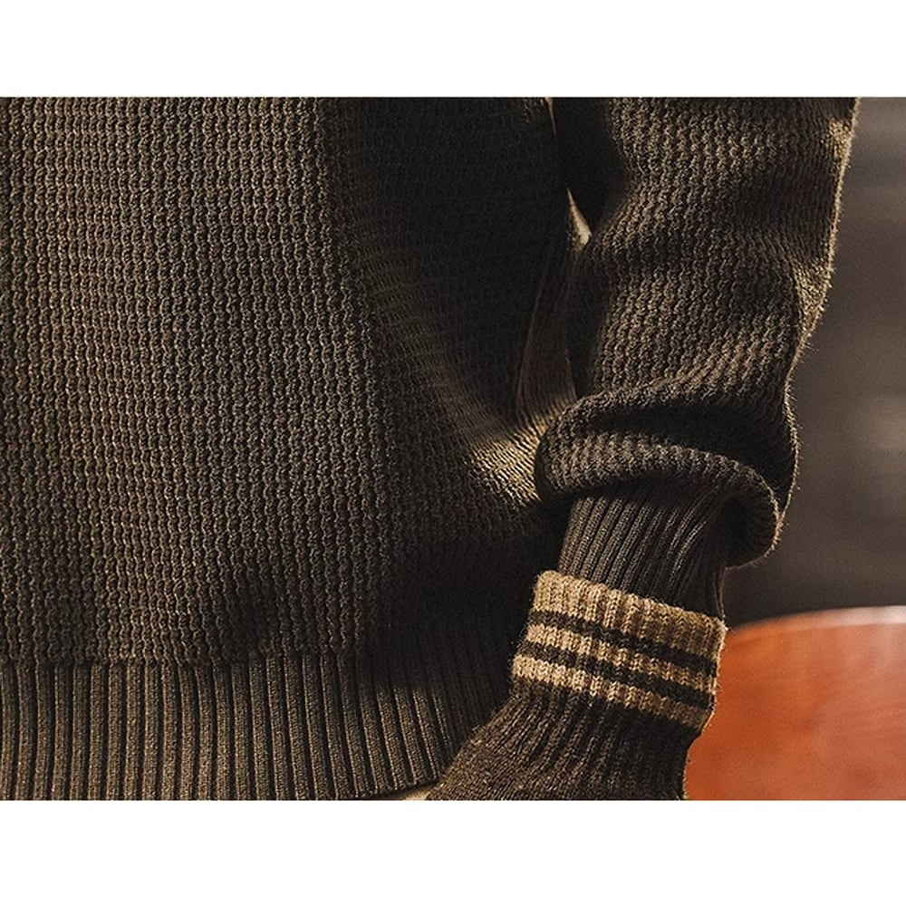 Native pattern sweater HL2401