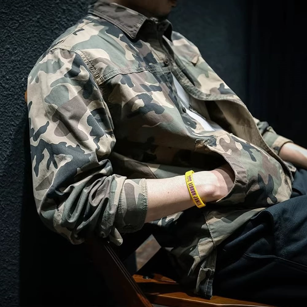 Camouflage pattern shirt HL2450