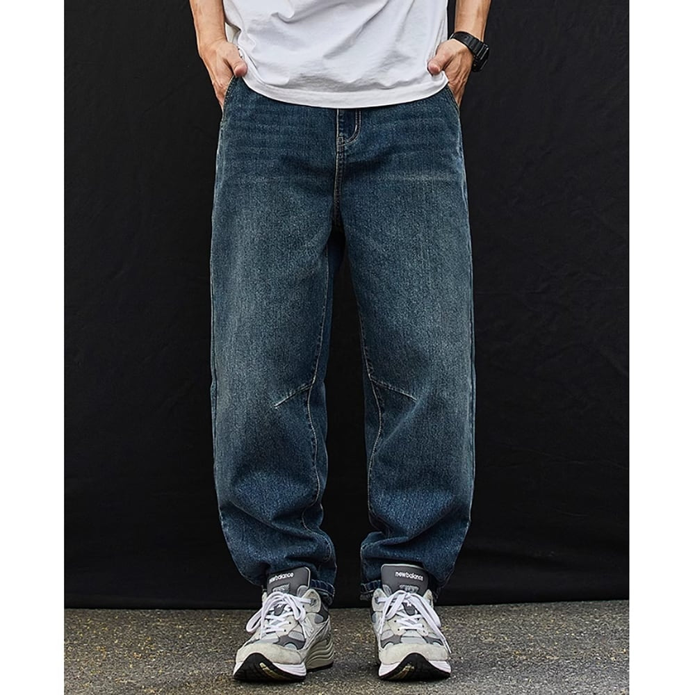 Casual straight denim jeans HL2391