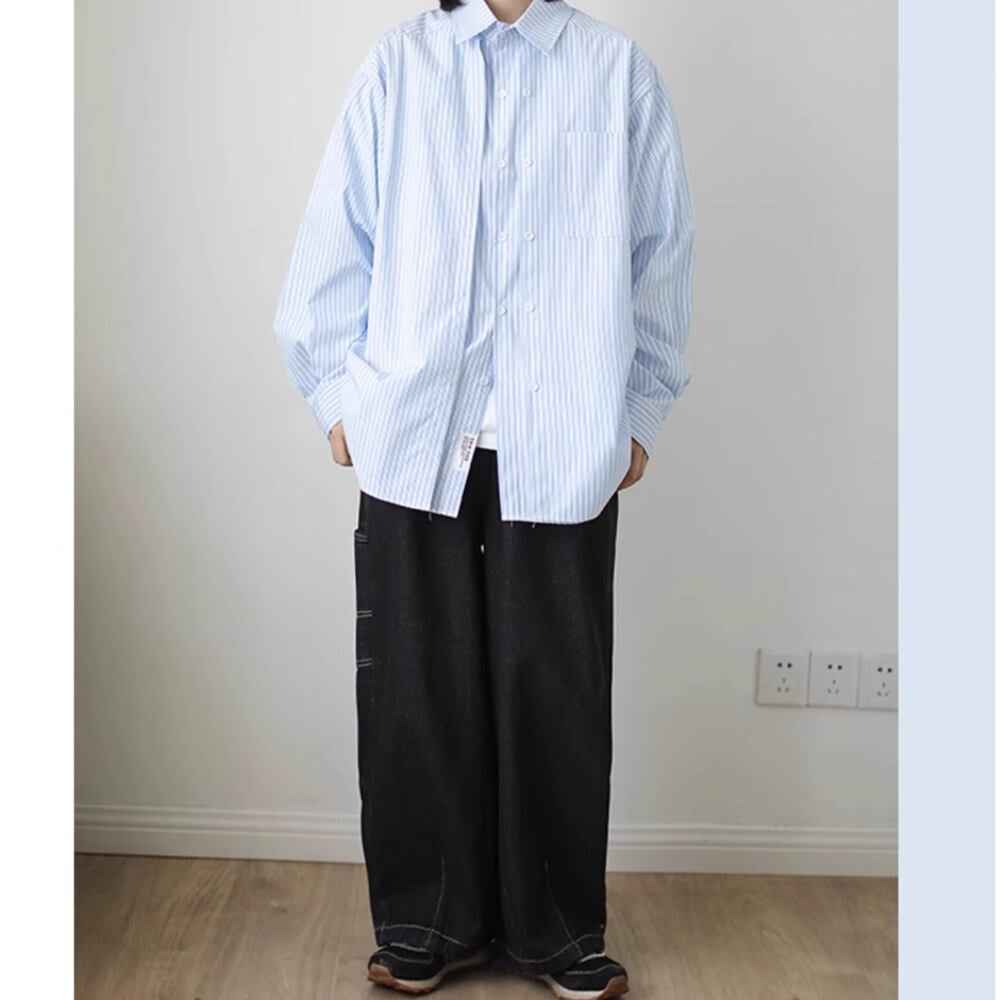 Blue striped shirt HL2384