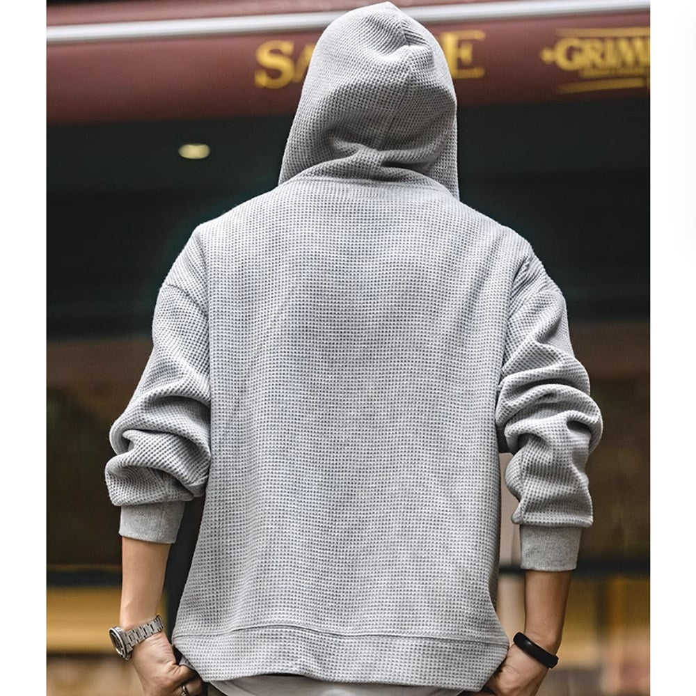 Waffle hoodie HL2448