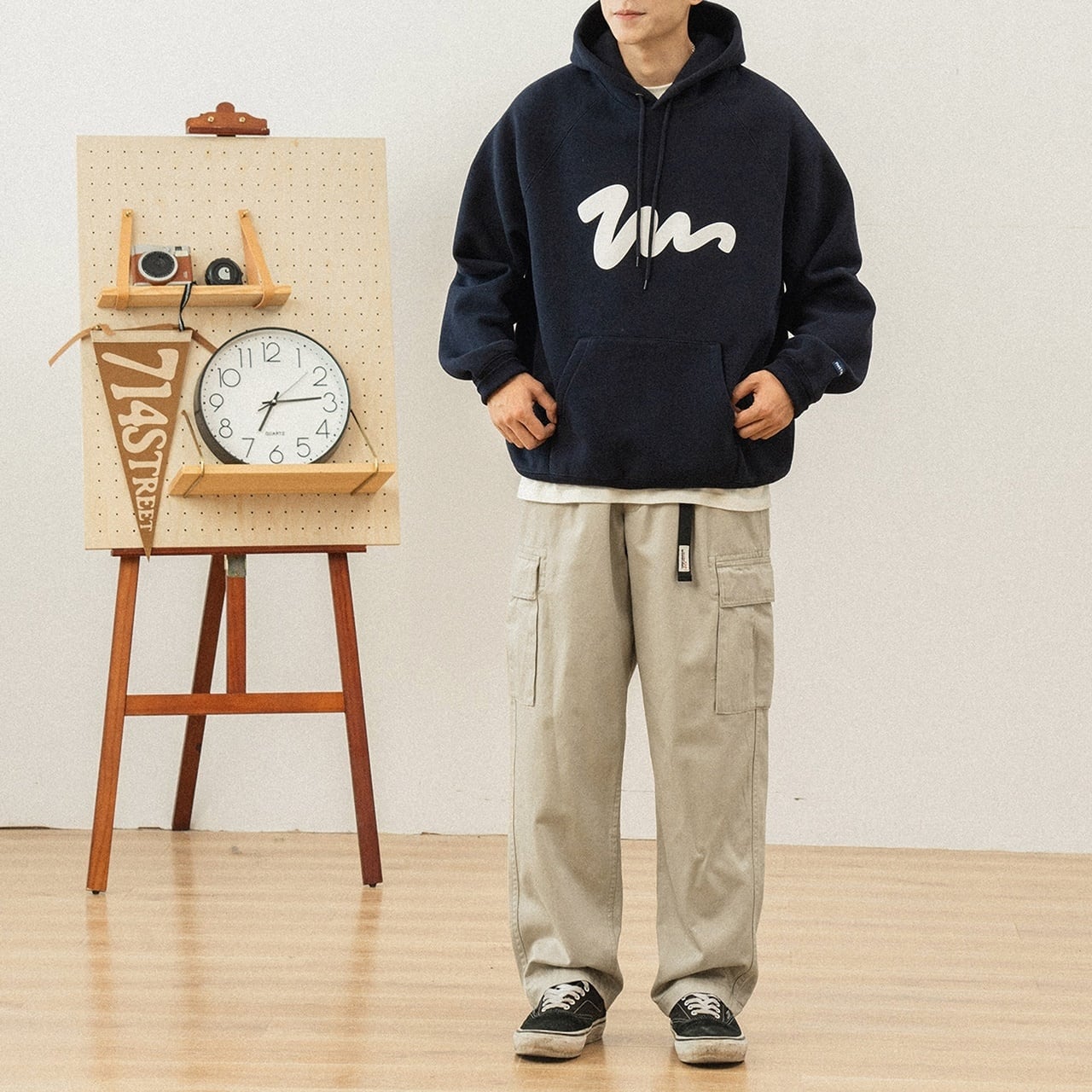 Casual Print Hoodie HL1559