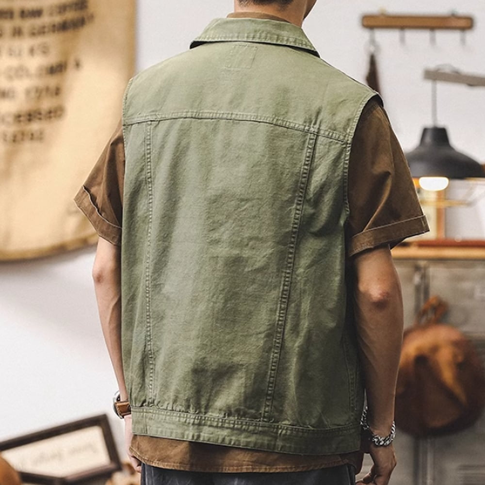 Retro work vest HL2396