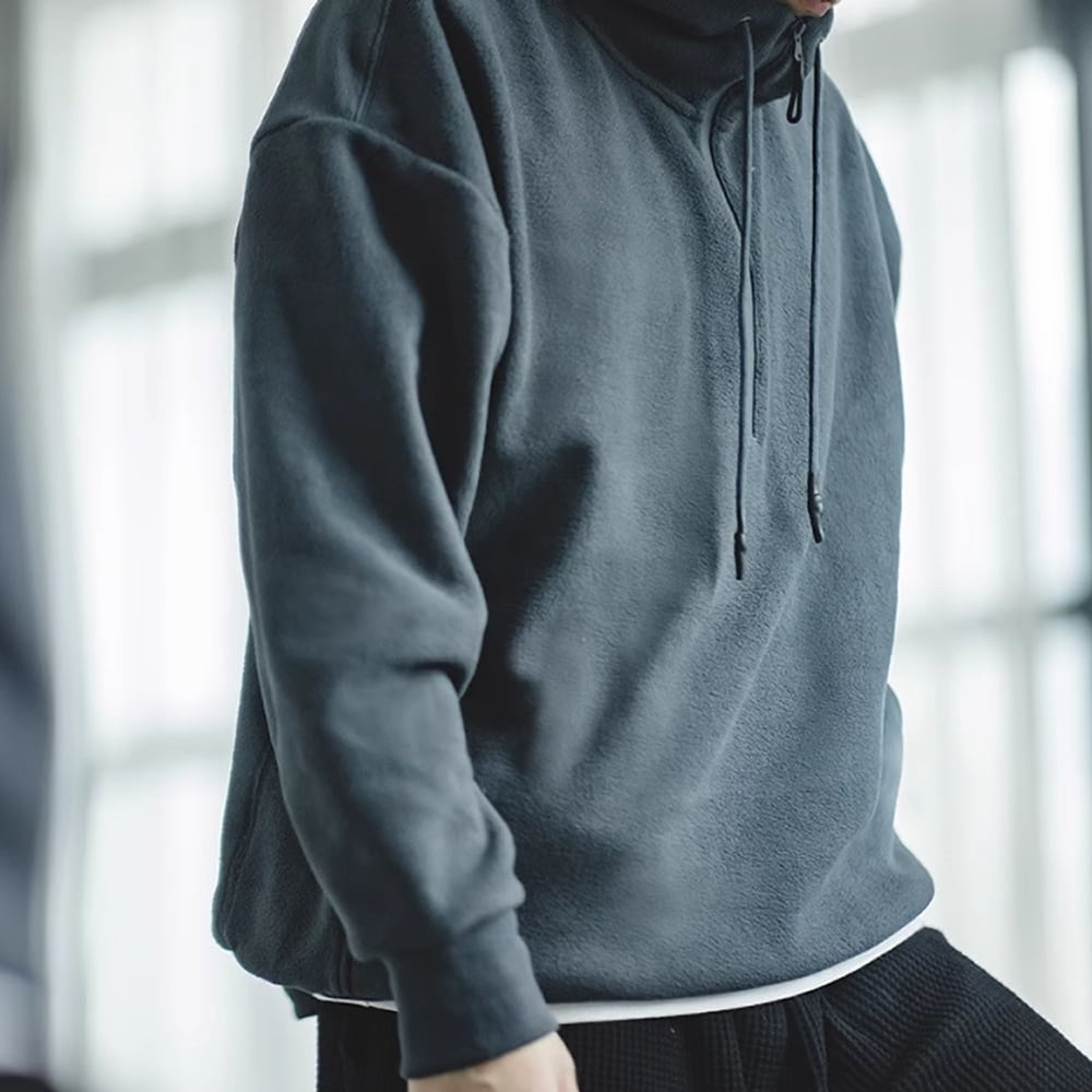 Half zip fleece sweater HL2449