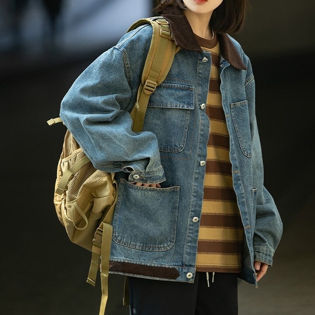 Denim work jacket HL1950