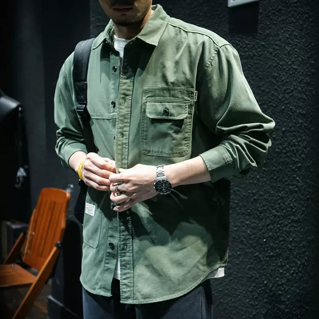 Asymmetrical Casual Shirt HL2006