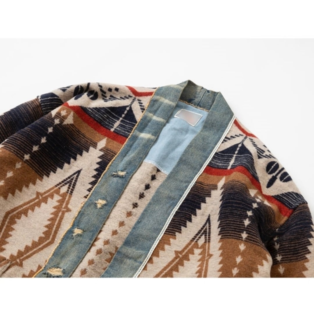 Ethnic style robe jacket HL2001
