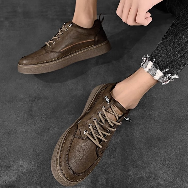 Casual leather shoes HL2232