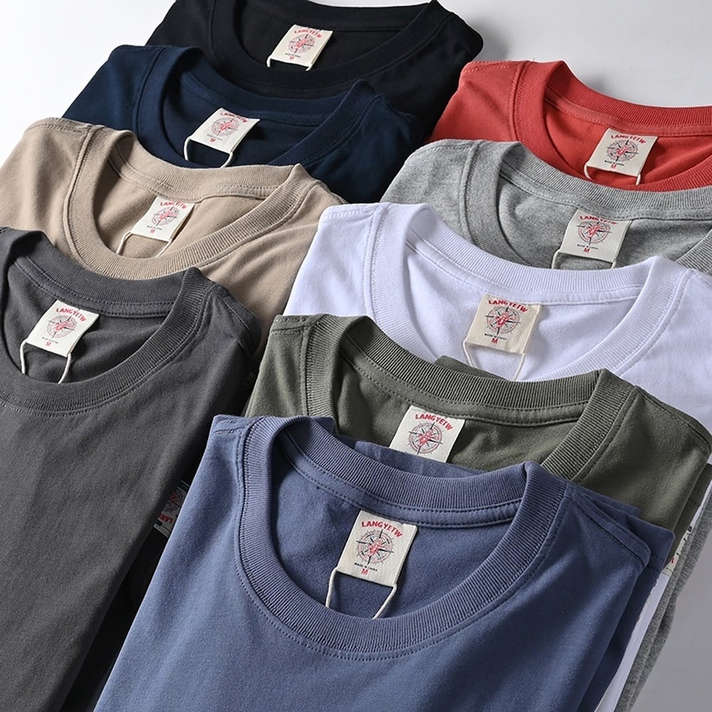 Round neck basic T-shirt HL2312