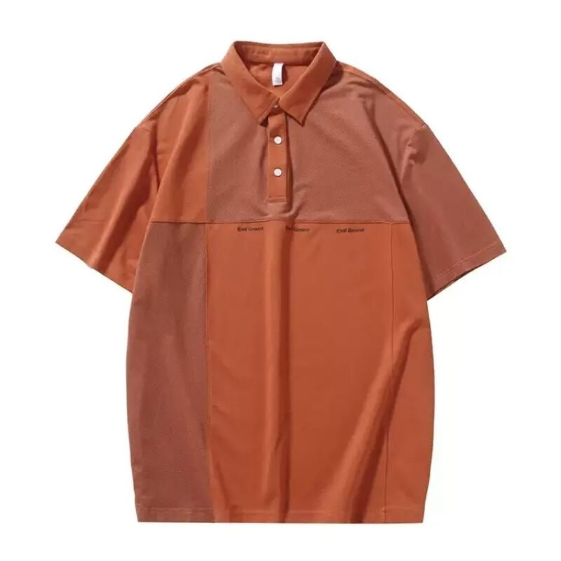 Logo print polo shirt HL2037
