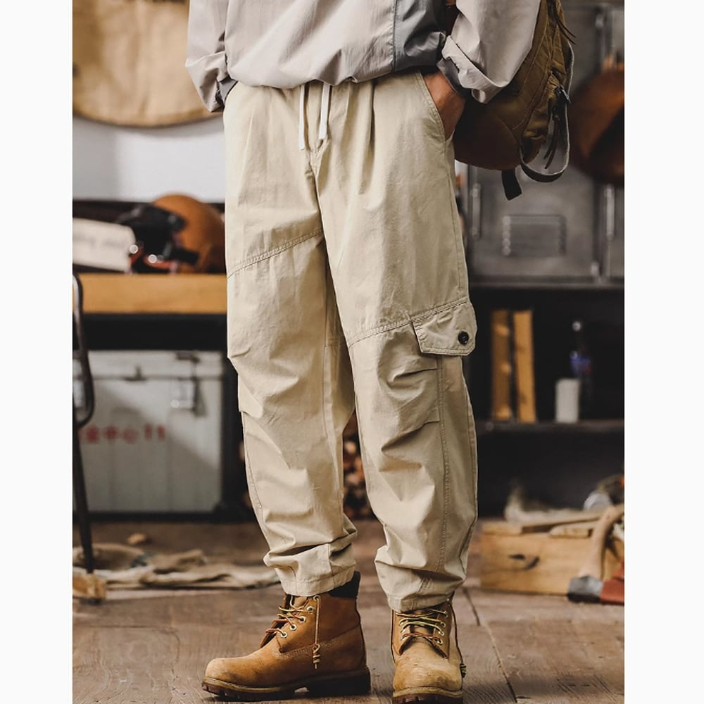 Casual straight pants HL2374
