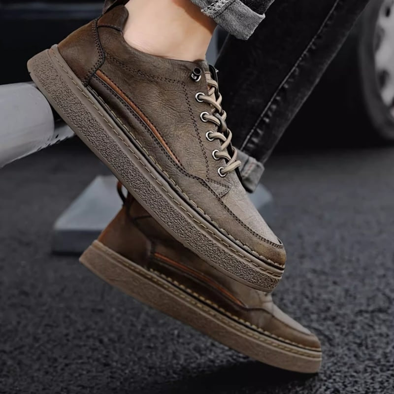 Casual leather shoes HL2232