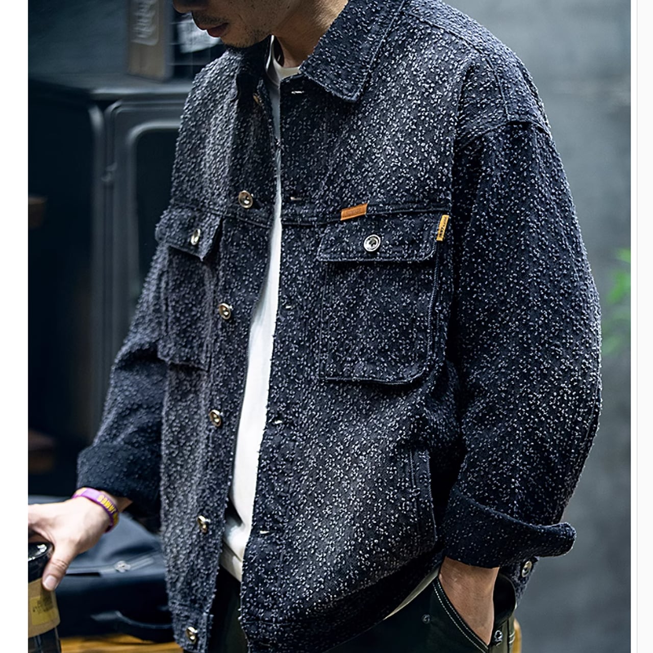 Casual Denim Jacket HL1871