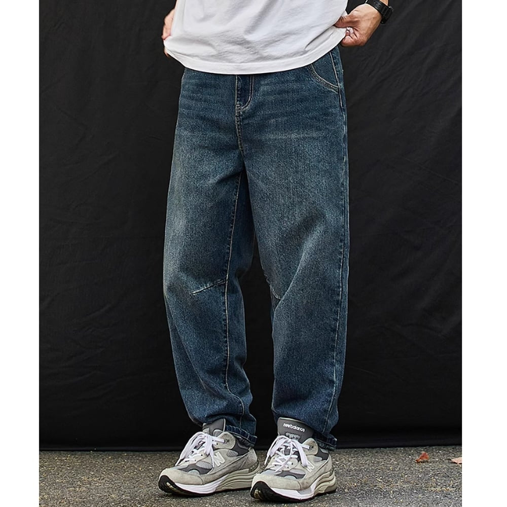 Casual straight denim jeans HL2391