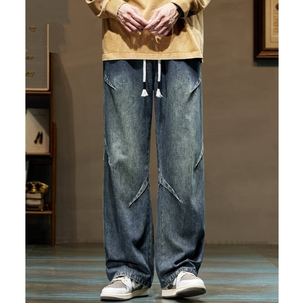 Straight casual denim jeans HL2358