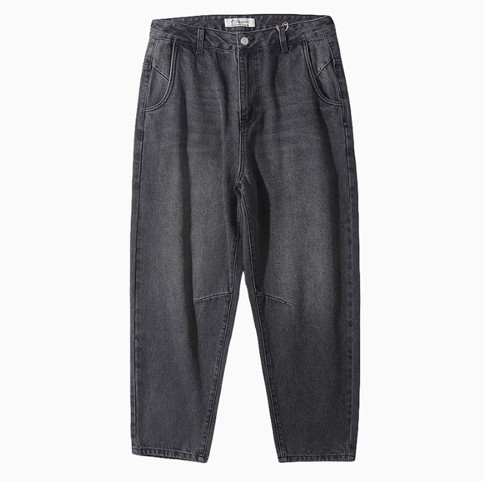 Casual straight denim jeans HL2391