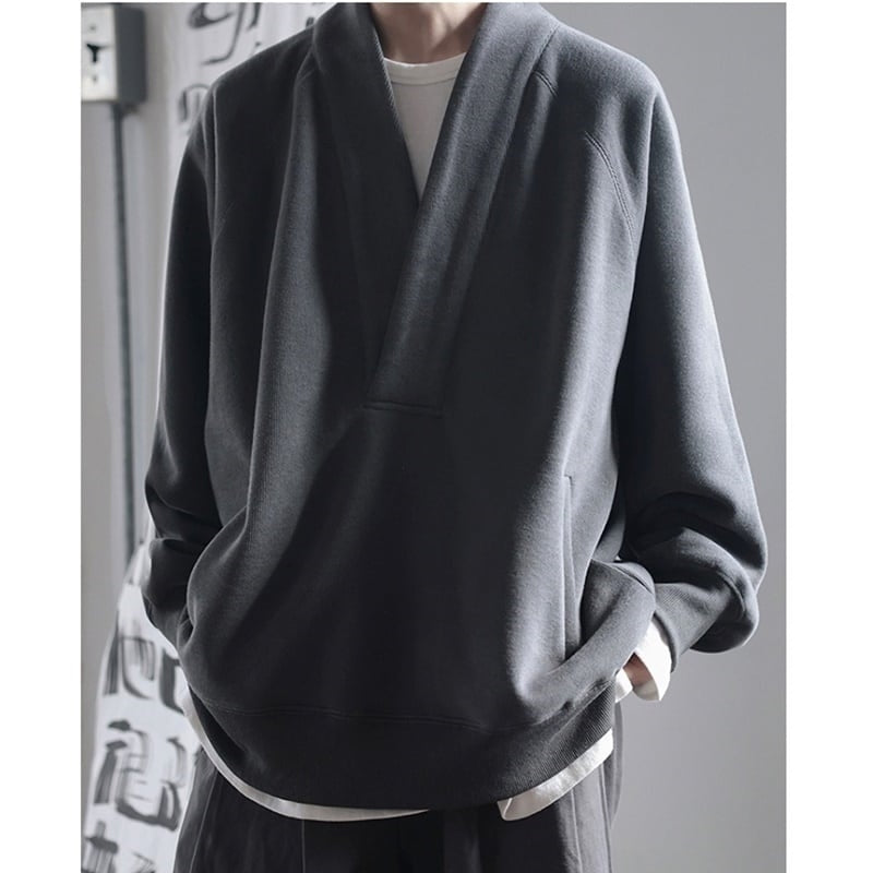 V neck sweatshirt HL2206