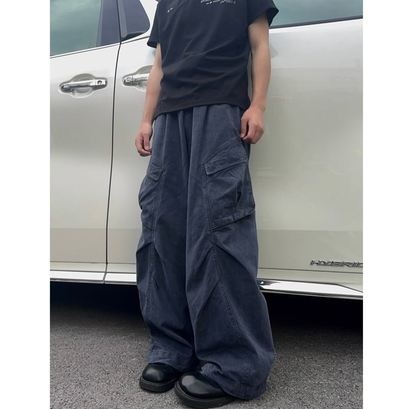 Side pocket cargo pants HL2196