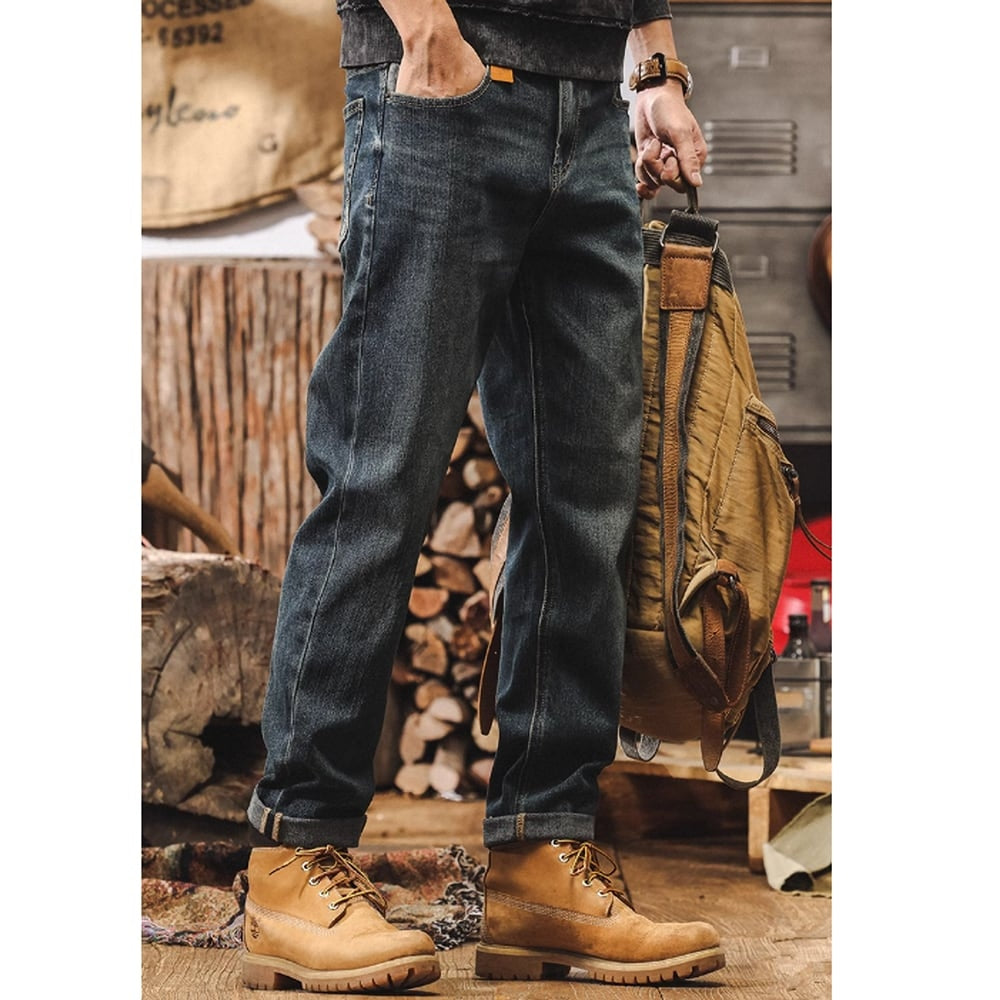 Straight denim jeans HL2410