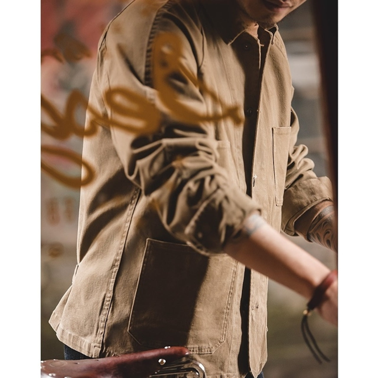 Casual Shirt Jacket HL1544