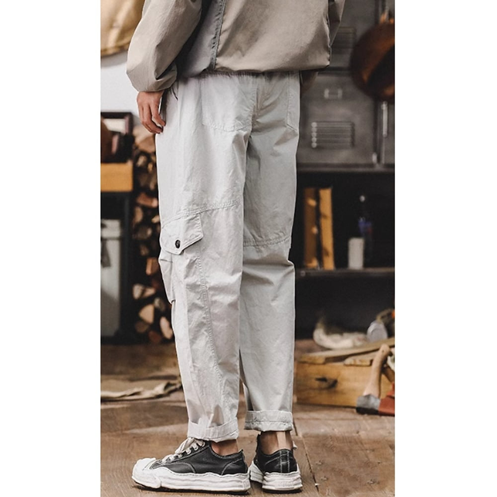 Casual straight pants HL2374