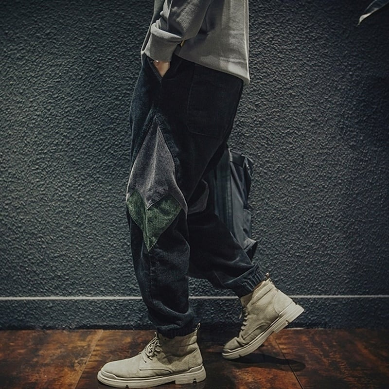 Corduroy casual pants HL2234