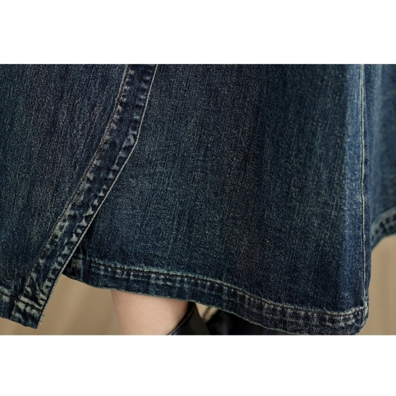 Denim jumper skirt D0069