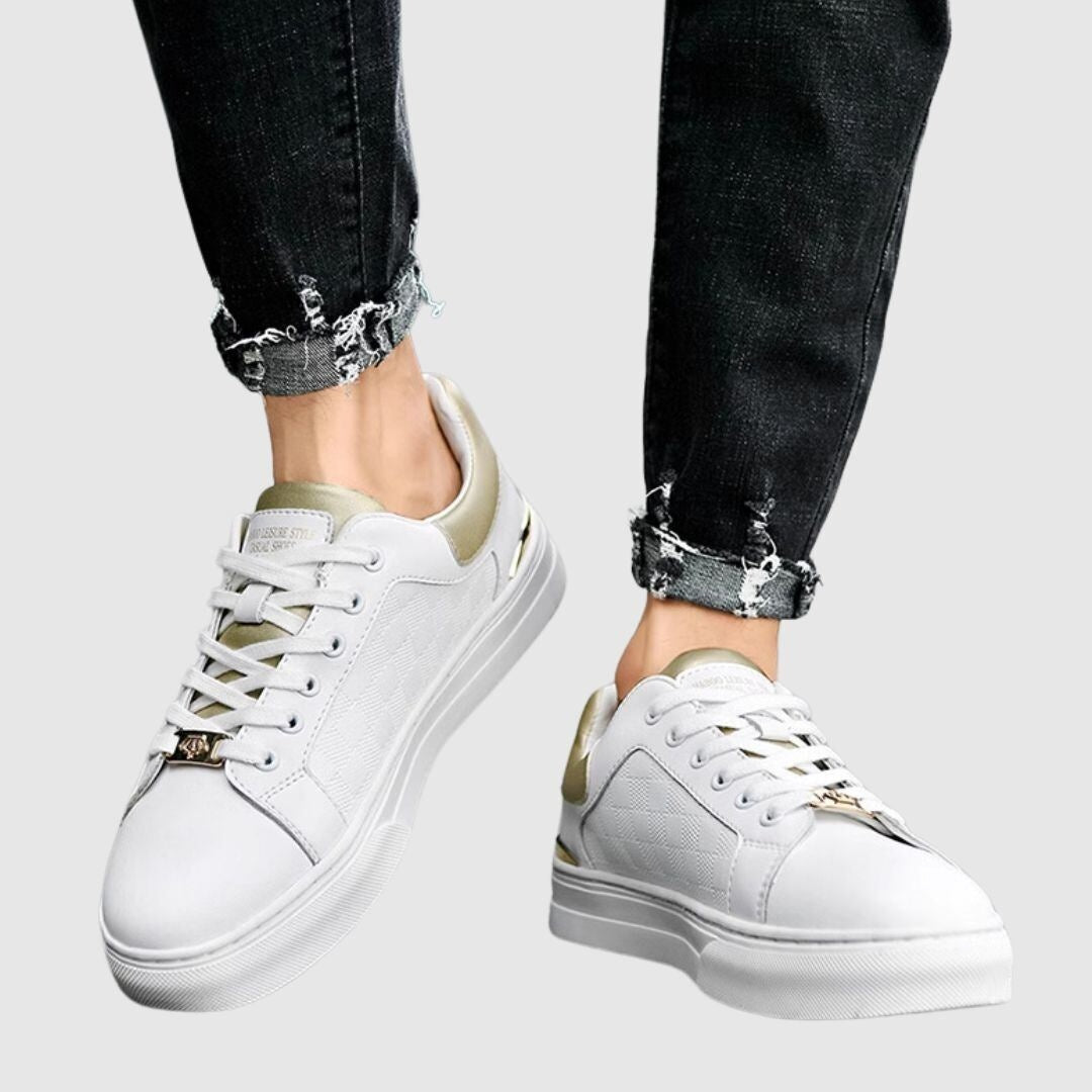 Gold plated sneakers HL2231