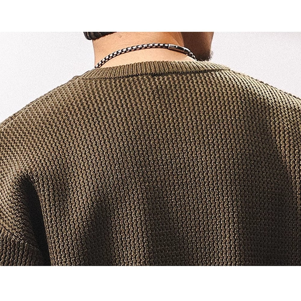 Native pattern sweater HL2401