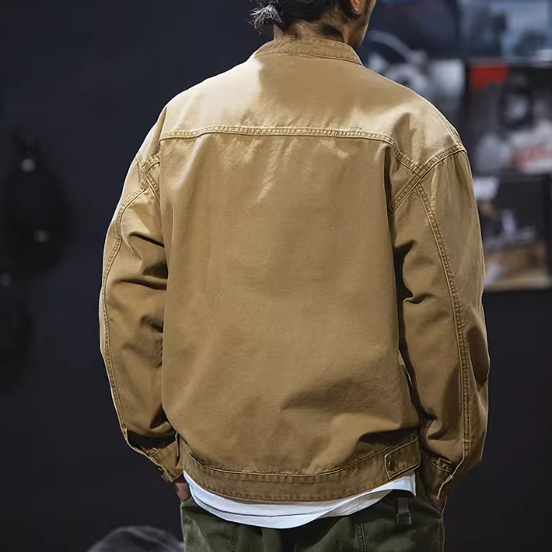 Stand collar casual jacket HL1989